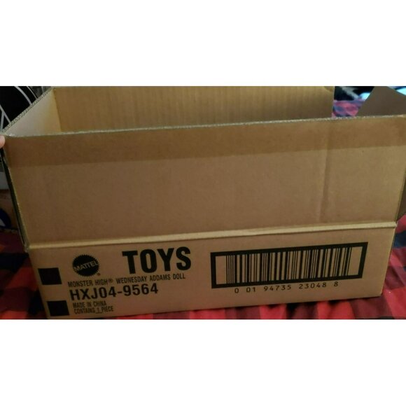 Mattel Toy Monster High Wednesday Addams Doll New in box HXJ04-9564 Black Netfli - Picture 3 of 9